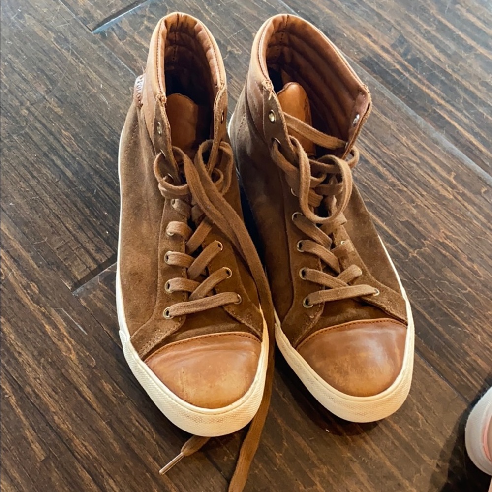 men’s polo high top sneakers size 11